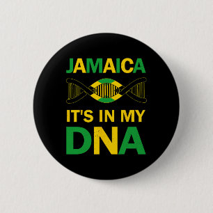 Es Ist In Meiner Dna Jamaikanischer Unabhängigkeit Button