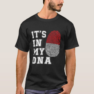 Es ist in meiner DNA Java Proud Geschenk Indonesie T-Shirt