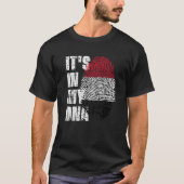 ES IST IN MEINER DNA-Jemen-Fahne Jemen T-Shirt (Vorderseite)