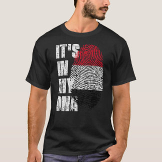 Es ist in meiner DNA-Jemen-Flagge Jemeni T-Shirt