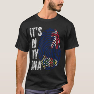 ES IST IN MEINER DNA Kaimaninseln Fahne Männer Fra T-Shirt