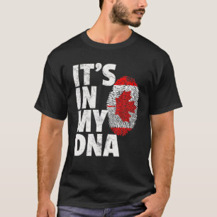 Es ist in meiner DNA kanadische Flagge Offizieller T-Shirt