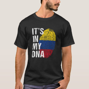 Es ist in meiner DNA kolumbianischer Stolz kolumb T-Shirt