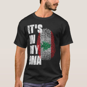 ES IST IN MEINER DNA-Libanon-Flagge T-Shirt
