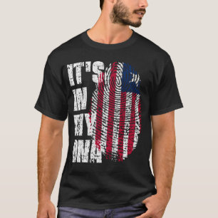 ES IST IN MEINER DNA Liberia Flag Boy Girl Gift T-Shirt