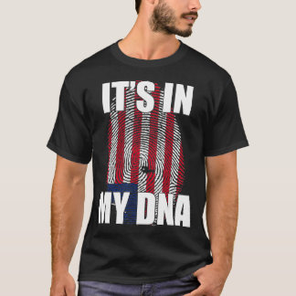 Es ist in meiner DNA-liberianischen Flagge T-Shirt