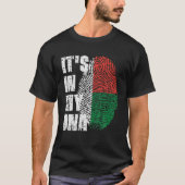 ES IST IN MEINER DNA Madagaskar Flag Madagaskar Ma T-Shirt (Vorderseite)