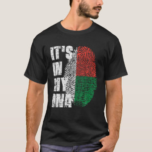 ES IST IN MEINER DNA Madagaskar Flag Madagaskar Ma T-Shirt