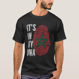 Es ist in meiner DNA Marokko Flag Funny marokkanis T-Shirt