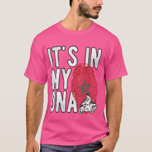 Es ist in meiner DNA Marokko Flagge Marokko marokk T-Shirt