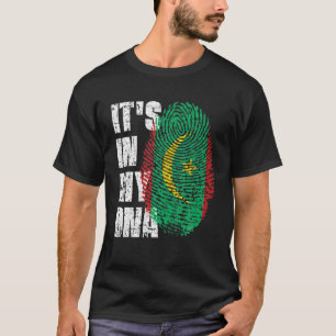 Es ist in meiner DNA Mauretanienflagge Mauretanier T-Shirt
