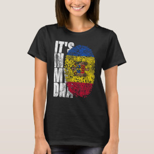 Es ist in meiner DNA Moldau Grafik für Männer Frau T-Shirt