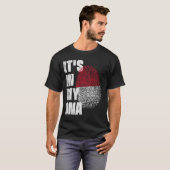 ES IST IN MEINER DNA-Monaco-Fahne T-Shirt (Vorne ganz)