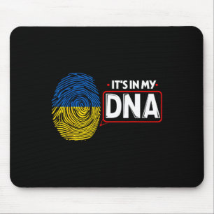 Es Ist In Meiner Dna Nationalflagge Ukrainisch Pat Mousepad