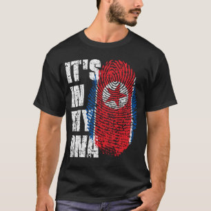 ES IST IN MEINER DNA, Nordkorea Flag Boy Girl Gift T-Shirt