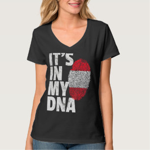 Es ist in meiner DNA Österreichische Flagge Männer T-Shirt