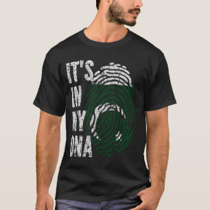 ES IST IN MEINER DNA Pakistan Flag Männer Frauen K T-Shirt