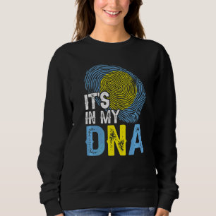 Es ist in meiner Dna Palau Flag Fingerprint Patrio Sweatshirt