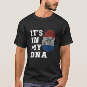 Es ist in meiner DNA Paraguays stolze Paraguay-Fla T-Shirt