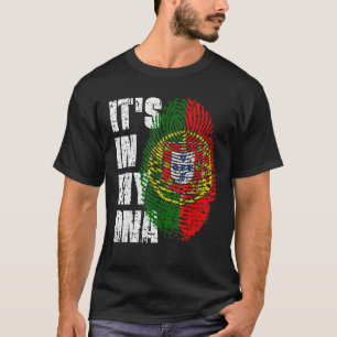 Es ist in meiner DNA-Portugal-Flagge Portugiesisch T-Shirt