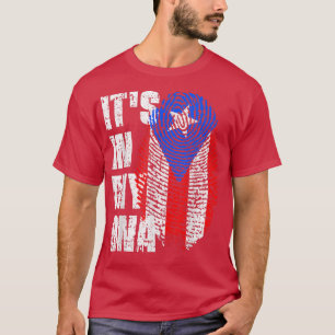 ES IST IN MEINER DNA Puerto Rico Flag Puerto Rico T-Shirt