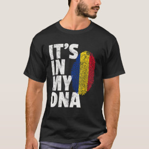 ES IST IN MEINER DNA Rumänische Flagge Rumänien Fa T-Shirt