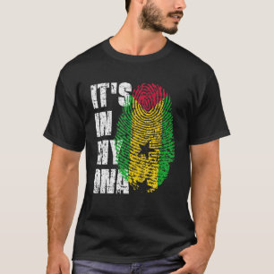 Es ist in meiner DNA São Tomé und Príncipe Flag Sa T-Shirt