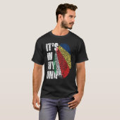 Es ist in meiner DNA-Seychellen-Fahne Seychellois T-Shirt (Vorne ganz)