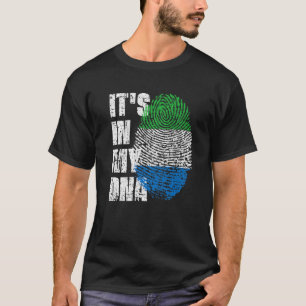 ES IST IN MEINER DNA, Sierra Leone Flag Sierra Leo T-Shirt