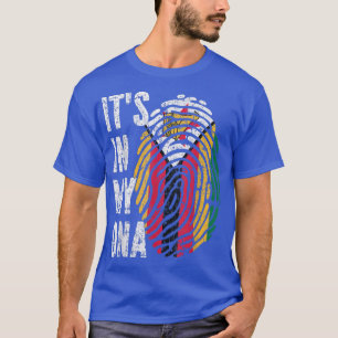 ES IST IN MEINER DNA, Simbabwe Fahne Männer Frauen T-Shirt