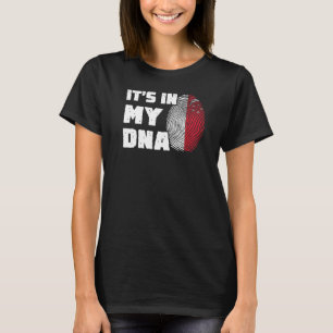 Es ist in meiner DNA Singapore Flag Fingerprint Me T-Shirt