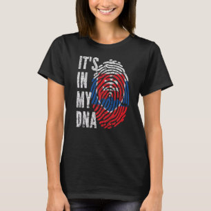 Es ist in meiner DNA-Slowakei-Flagge slowakisch Sl T-Shirt
