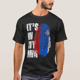 Es ist in meiner DNA-Slowenien-Flagge Slowenisch T-Shirt