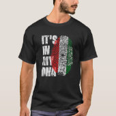 ES IST IN MEINER DNA Somaliland Flag Somalilander T-Shirt (Vorderseite)