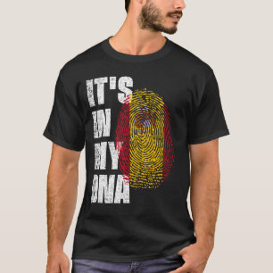 ES IST IN MEINER DNA Spanienflagge T-Shirt