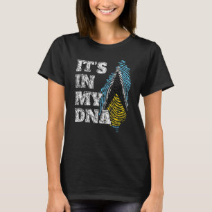 Es ist in meiner DNA St Lucia Flag Souvenir T-Shirt