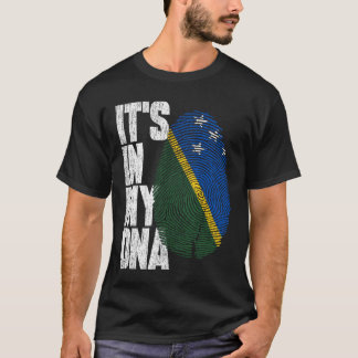 Es ist in meiner DNA Stolz auf die Salomonen T-Shirt