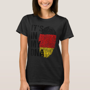 Es ist in meiner DNA-Stolz deutscher Flagge Männer T-Shirt