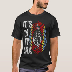 ES IST IN MEINER DNA-Swasiland-Fahne Männer Frauen T-Shirt