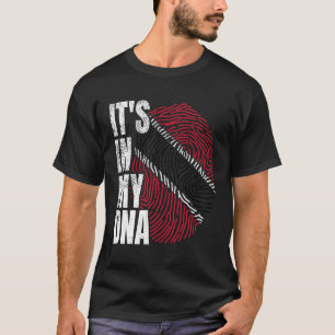 Es ist in meiner DNA Trinidad und Tobago Flag stol T-Shirt