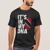 Es ist in meiner DNA Trinidad und Tobago Flag Weih T-Shirt (Vorderseite)