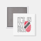 Es ist in meiner DNA Trinidad und Togo Flag Proud  Magnet (Vorderseite/Rückseite)