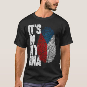 Es ist in meiner DNA Tschechien Shirt Proud Hispan