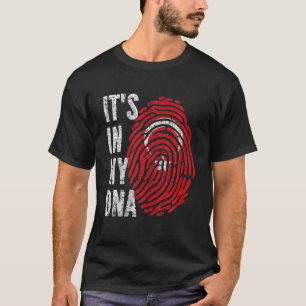 Es ist in meiner DNA Türkei Flagge Männer Frauen K T-Shirt