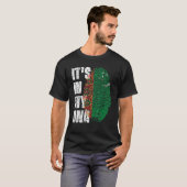Es ist in meiner DNA-Turkmenistans-Flagge Turkmeni T-Shirt (Vorne ganz)