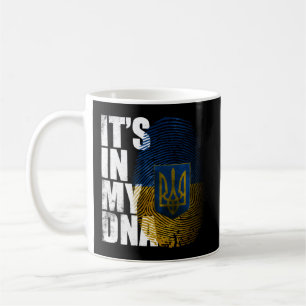 Es ist in meiner DNA Ukrainisch Vyshyvanka Kozak U Kaffeetasse