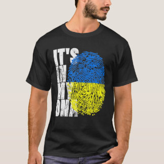 Es ist in meiner DNA Ukrainische Geschenke Vyshyva T-Shirt