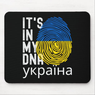 Es Ist In Meiner Dna Ukrainischer Ukrainischer Una Mousepad