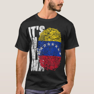 Es ist in meiner DNA venezolanischen Print Bandera T-Shirt