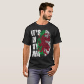 ES IST IN MEINER DNA Wales Flag Walish T-Shirt (Vorne ganz)